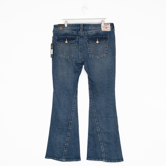 True Religion - Joey Flare Flap Jeans - Picture 2 of 11